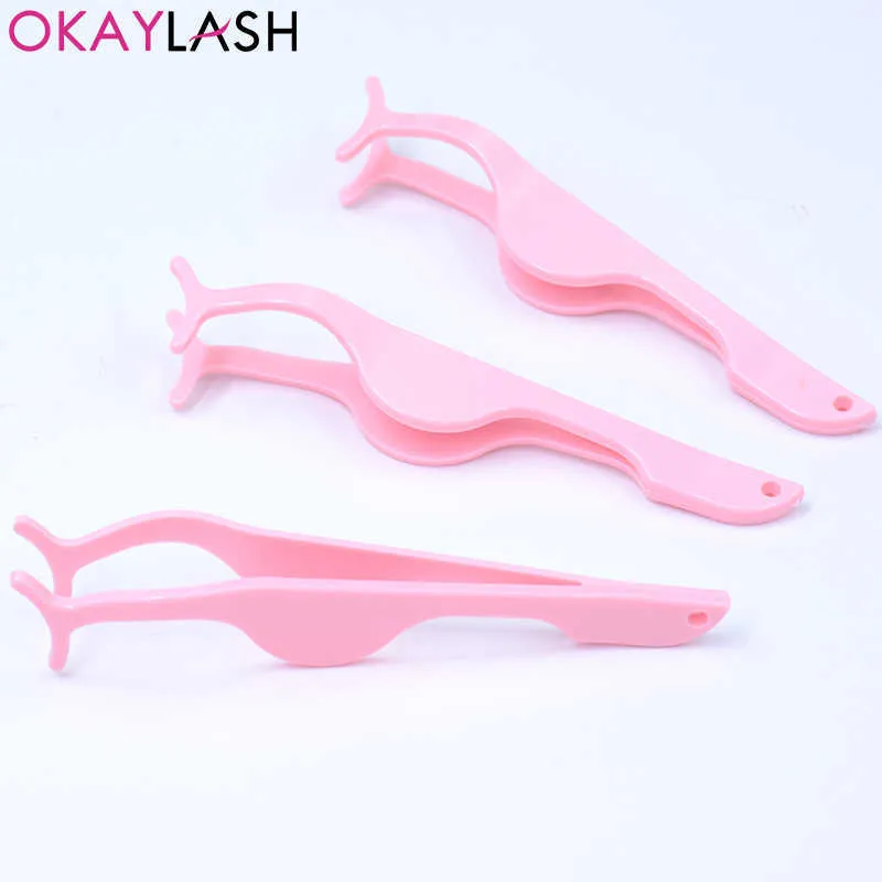 OKAYLASH – pincettes à cils en plastique personnalisées, 50 pièces, OEM, marque privée, en vrac, applicateurs 2109154833809