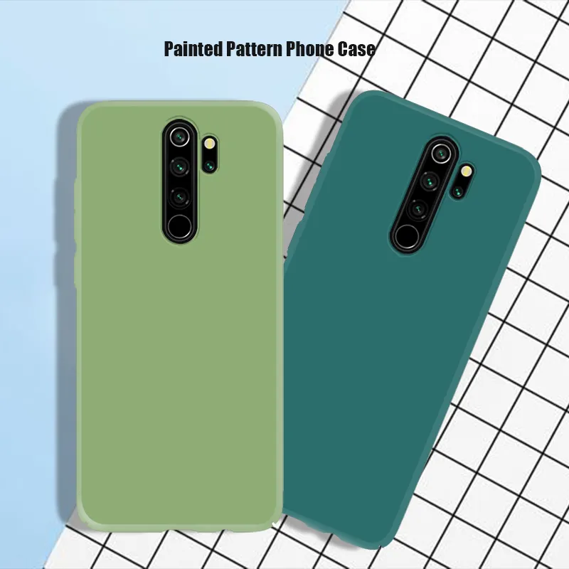 Funda de teléfono para Redmi Note 10 9 8 Pro 9C 9A 9s 8T 7 5G, funda protectora colorida, fundas de silicona blanda para 7A