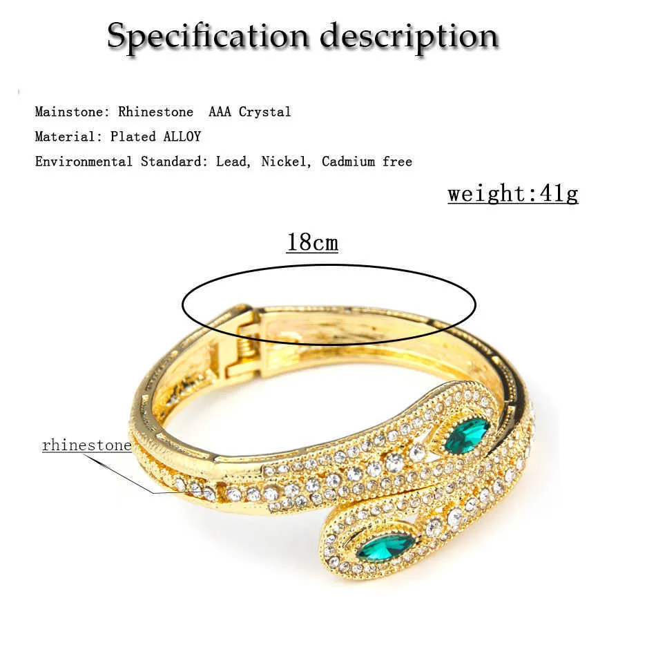 Sunspicems Chic Gold Color Morocco Bangle for Women Full Crystal Cuff Bracelet Arab Ethnic Wedding Jewelry Q0719