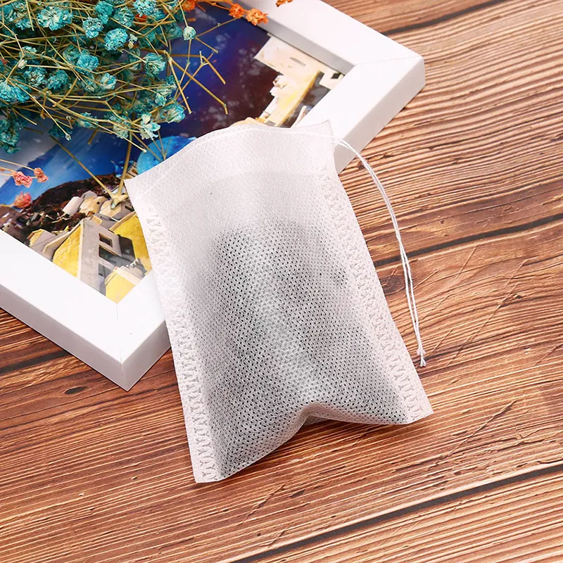 Kaffe Tea Tools / Väskor Tom Scented Drawstring Pouch Bag 5.5 * 7cm Tätfilter Koka ört Spice Lösa påsar