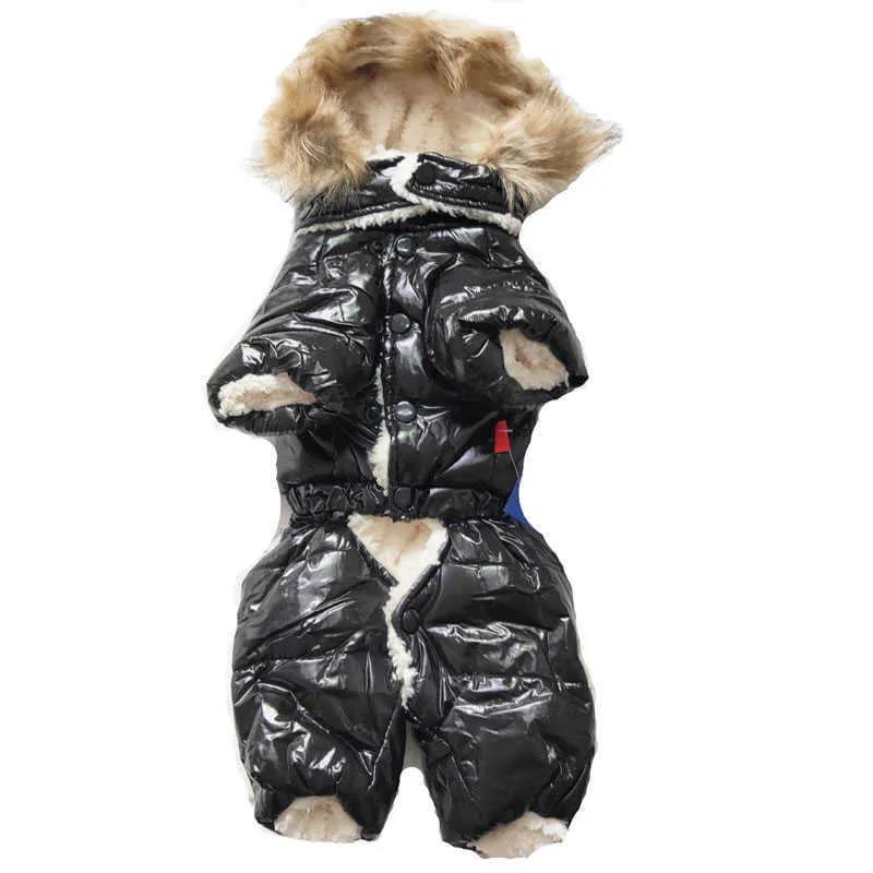 Zimowe Puppy Dog Płaszcze do małych psów Cute Ciepły Polar Wyściełane Pet Ubrania Odzież Odzież Dla Chihuahua Pudles Bulldog francuski 211007