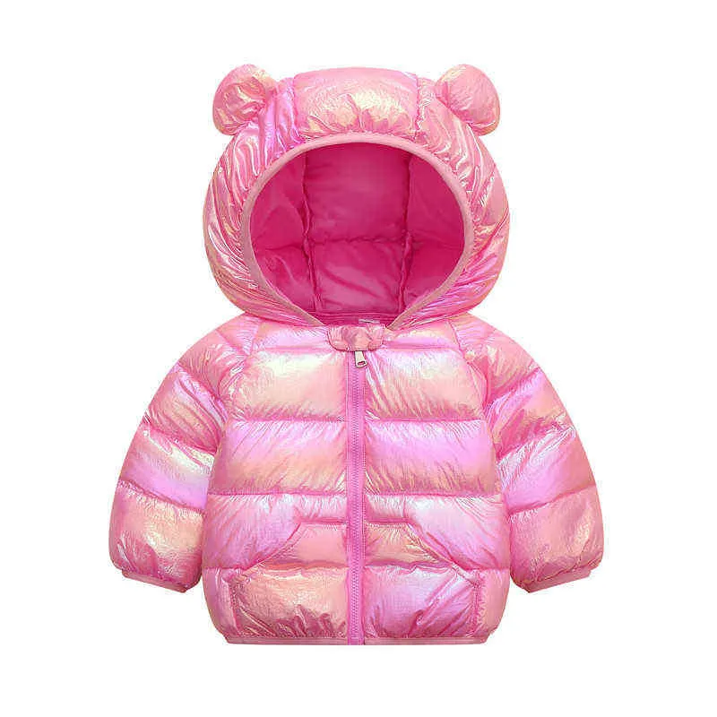 Lzh 2020 Autunno Inverno Piumini ragazze Giacca sportiva con cappuccio calda neonati Parka bambini Abbigliamento Piumino bambini J220718