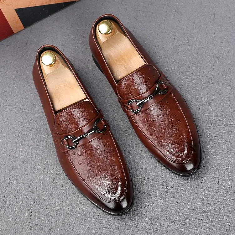 2022 Street Men Dress Skor Formell Lyx Fashion Groom Bröllopskväll Oxford Handsome Business Footwear