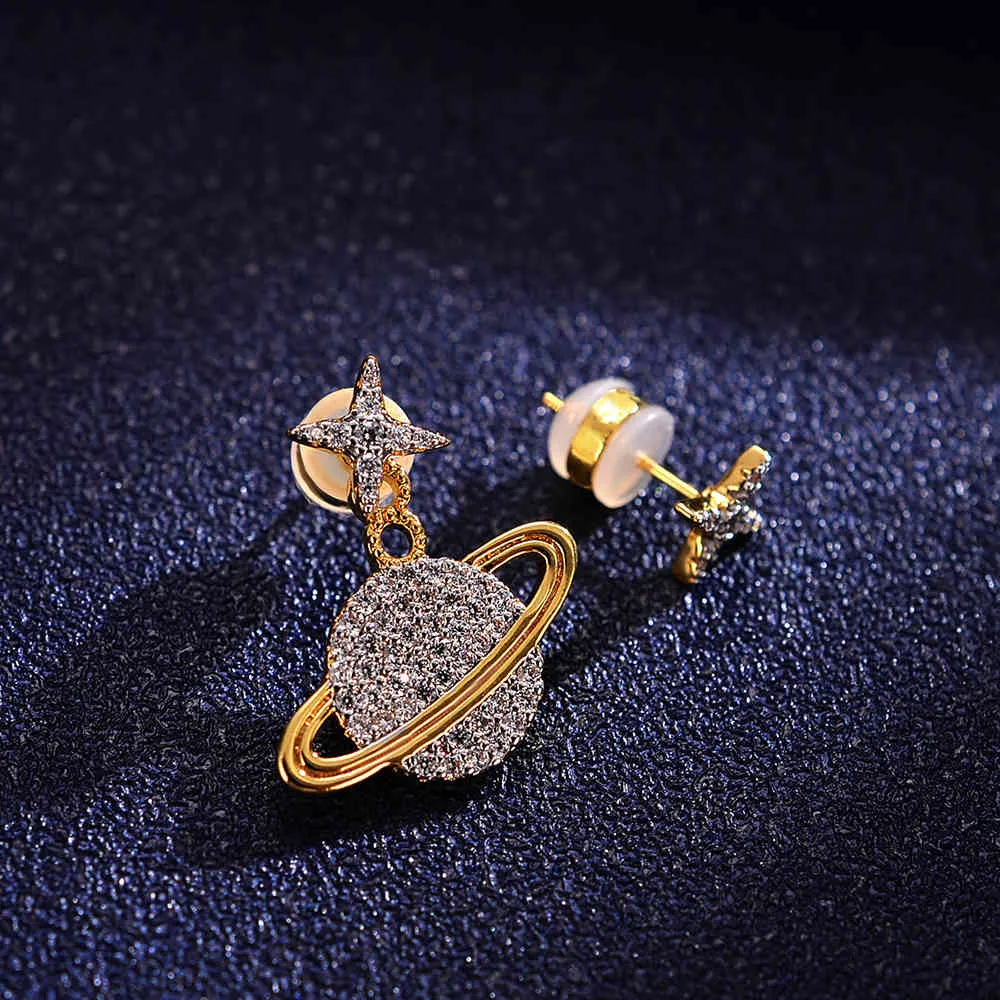 S925 Sterling prata ouro brincos personalizados Marca original de luxo 1: 1 jóias valentine presente