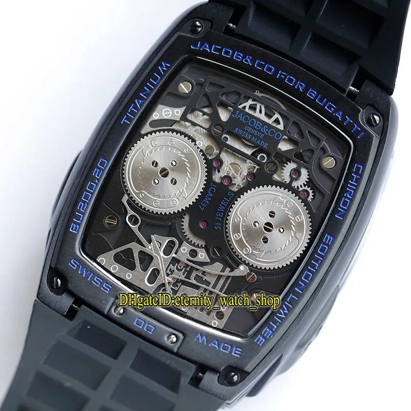 eternity Orologi Ultimi prodotti Quadrante con motore a 16 cilindri super funzionante EPIC X CHRONO CAL V16 Orologio automatico da uomo in acciaio inossidabile 316L S237t