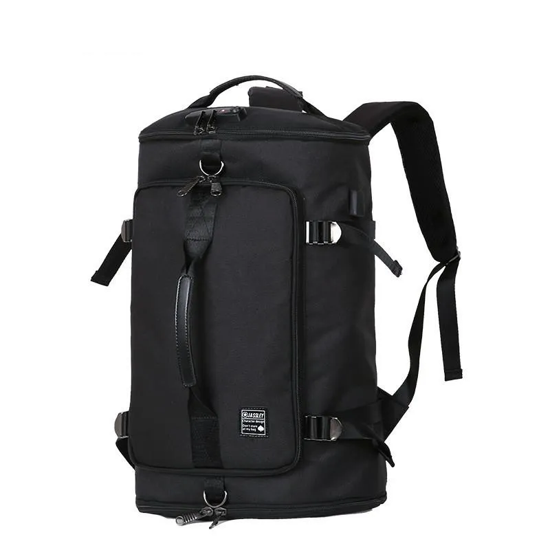 Рюкзак-ведро для мужчин, 40 л, большая вместимость, 15 6, сумка для ноутбука, дорожные сумки для Mlae, подростков, компьютерная школьная упаковка, Rucksack239S