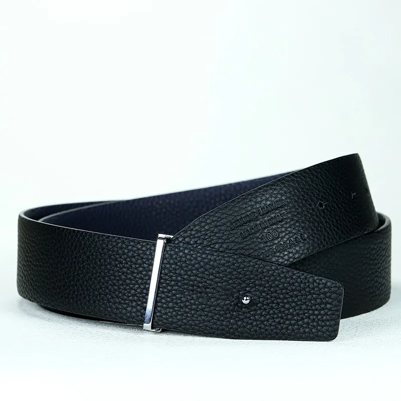 Cinturones de marca de lujo para hombre, accesorios de ropa, cinturón de diseñador de negocios para hombre, hebilla grande, pretina de cuero para hombre, todo Wit238W