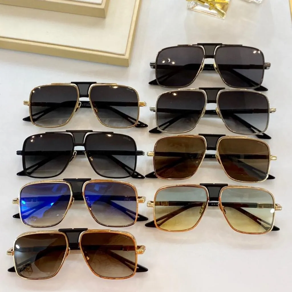 Top -Qualität Epix 05 Herren Sonnenbrille für Frauen Männer Sonnenbrillen Modestil schützt die Augen UV400 -Objektiv mit Case2118