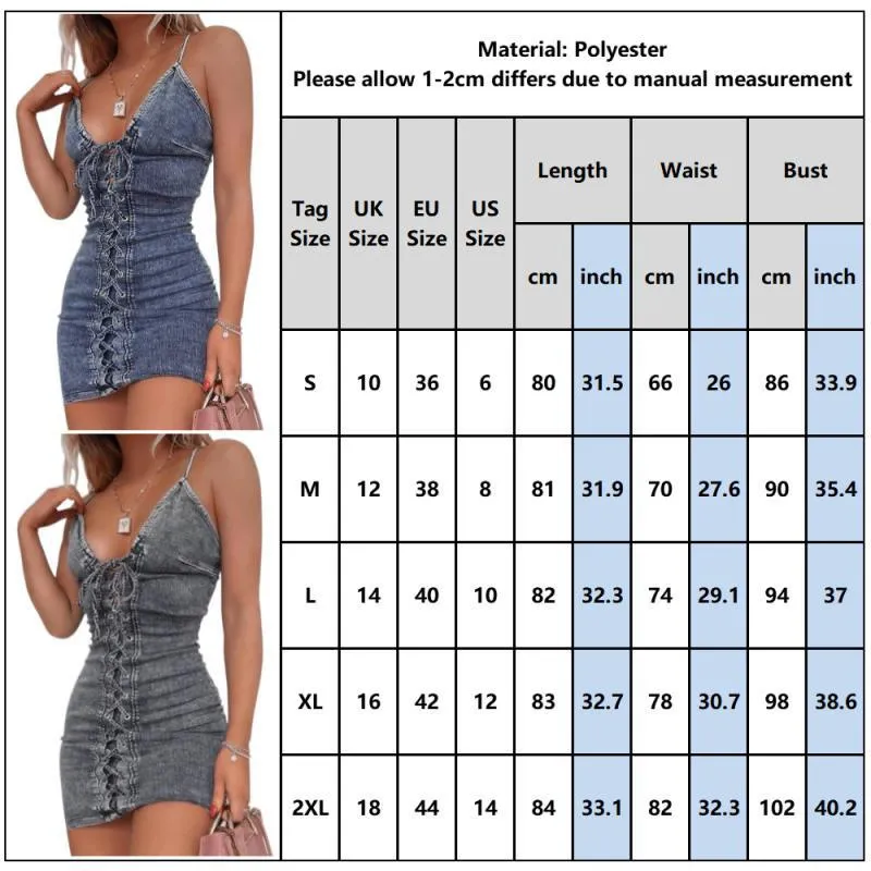Женское мини-платье из джинсовой ткани, летнее однотонное платье, модное шикарное сексуальное платье с глубоким v-образным вырезом, стрейч, джинсовая клубная одежда, платья-футляры 210515