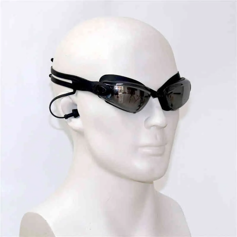 Горячие летние черные плавающие очки для ушей профессионал для взрослого силиконового плавания бокал