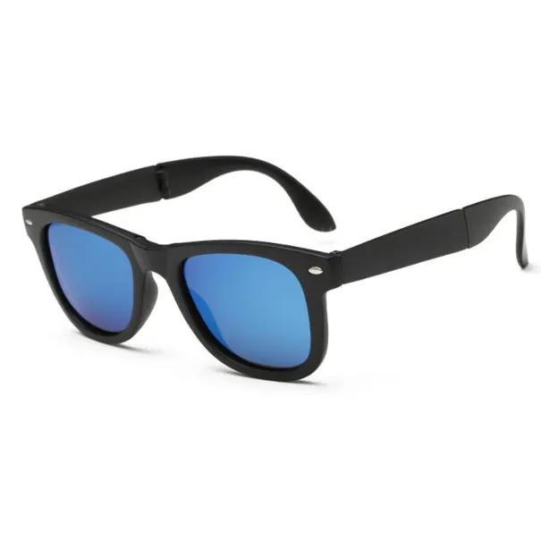 Moda clássico dobrado óculos de sol para mulheres homens design dobrável óculos de sol proteção uv400 designer óculos de sol com ca204g