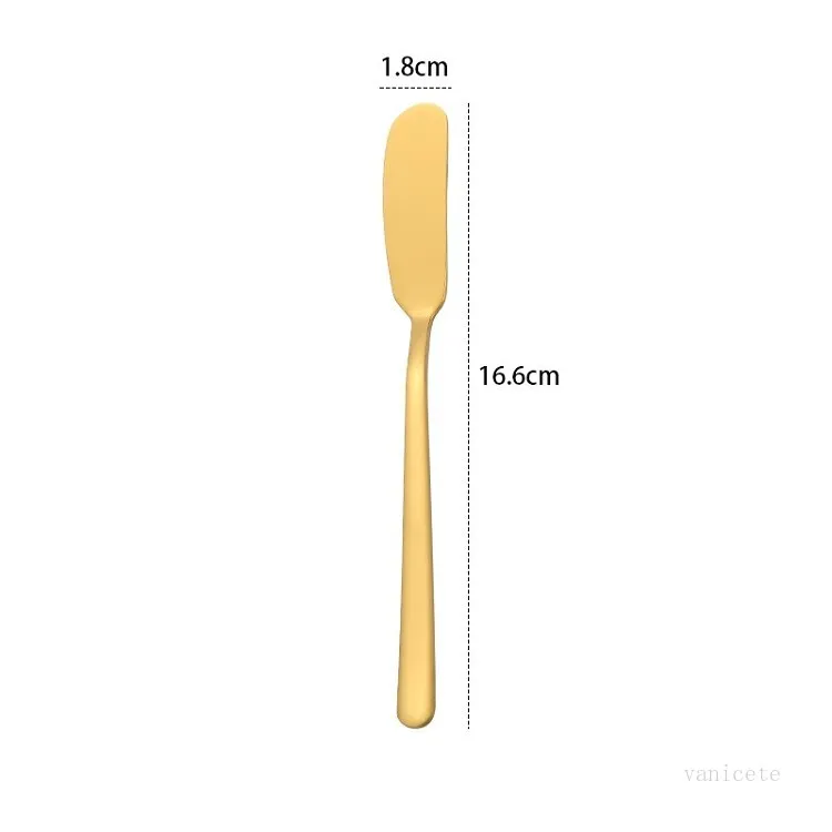 304 rostfritt stål smör kniv västerländsk porslin sylt kniv smör spatel grädde dekorera kniv kök verktyg t2i51783