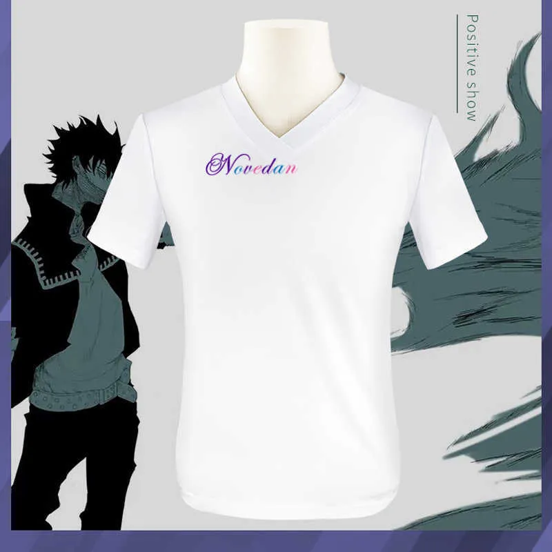 My Hero Academia Boku No Hero Academia OCHACO URARAKA Dabi Cosplay Costume Ensemble complet Hommes Femmes Veste Manteau T-shirt Y0903