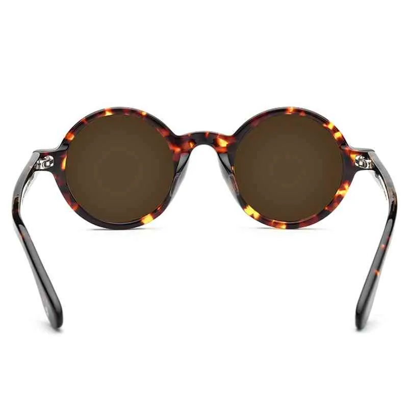 Johnny Depp Polarized Sun Uomo Donna Band Occhiali da sole rotondi vintage Montatura occhiali in acetato ZOLMAN283K