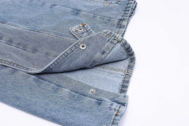 Calças de brim dos homens High Street Wash usados ​​lateral linha reta jeans