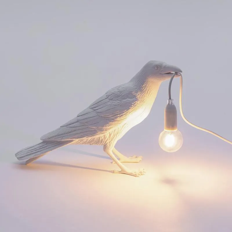 Wandlampen Italiaanse vogellamp LED DIEREN RAVEN meubels Licht SCONCE Woonkamer Slaapkamer Bedroom Home Decorwall288H