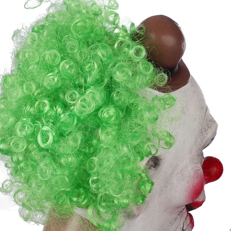 Halloween Kostüm Party Clown Maske Narr/Jolly Horror Gesichtsmasken Cosplay Maskerade für Erwachsene Männer Frauen Latex Maske