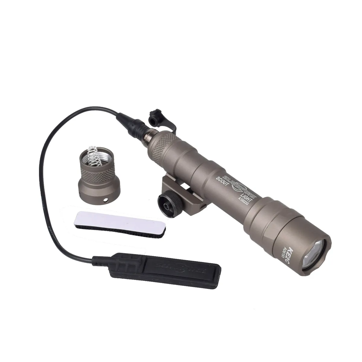 Taktisk SF M600 M600B Scout Light Lanterna LED -ficklampa för Pictinny Rail