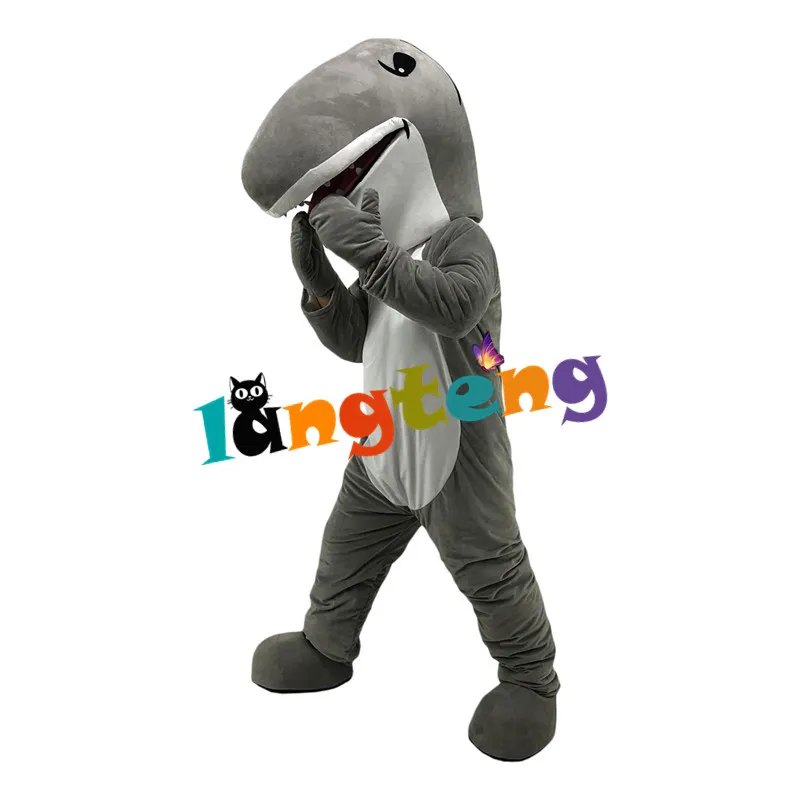 Costumes de mascotte1196 Costume de mascotte de requin conception de personnage adulte