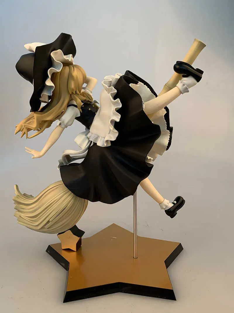 Anime Aniplex Touhou Project Kirisame Marisa PVC Action Figure Toy Modèle Doll Touet Sexy Girl Figures Collection Toys Dols Cadeaux Y075879700