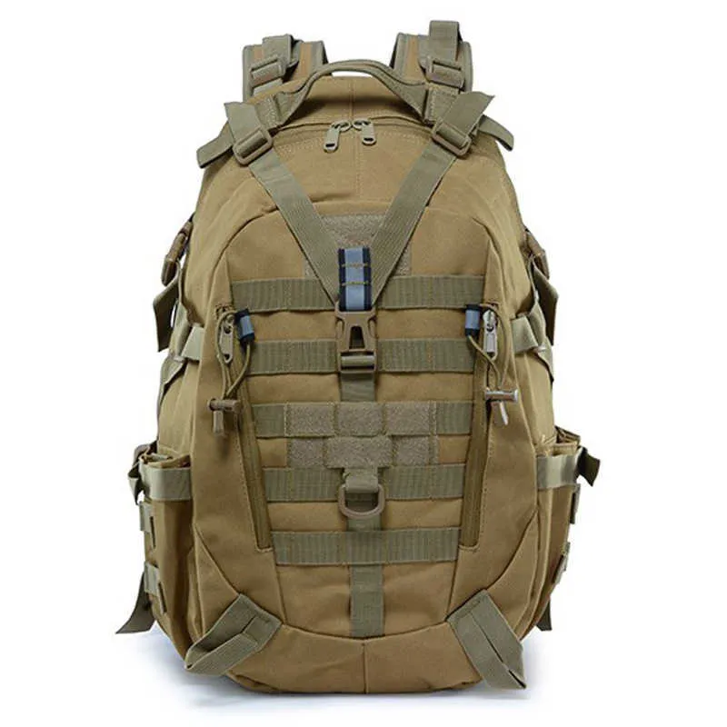 Pakiety plecakowe Nowe taktyczne plecaki na kempingach duże pojemność plecak wojskowy Molle Molle do trekkingu plecak hombre p230510