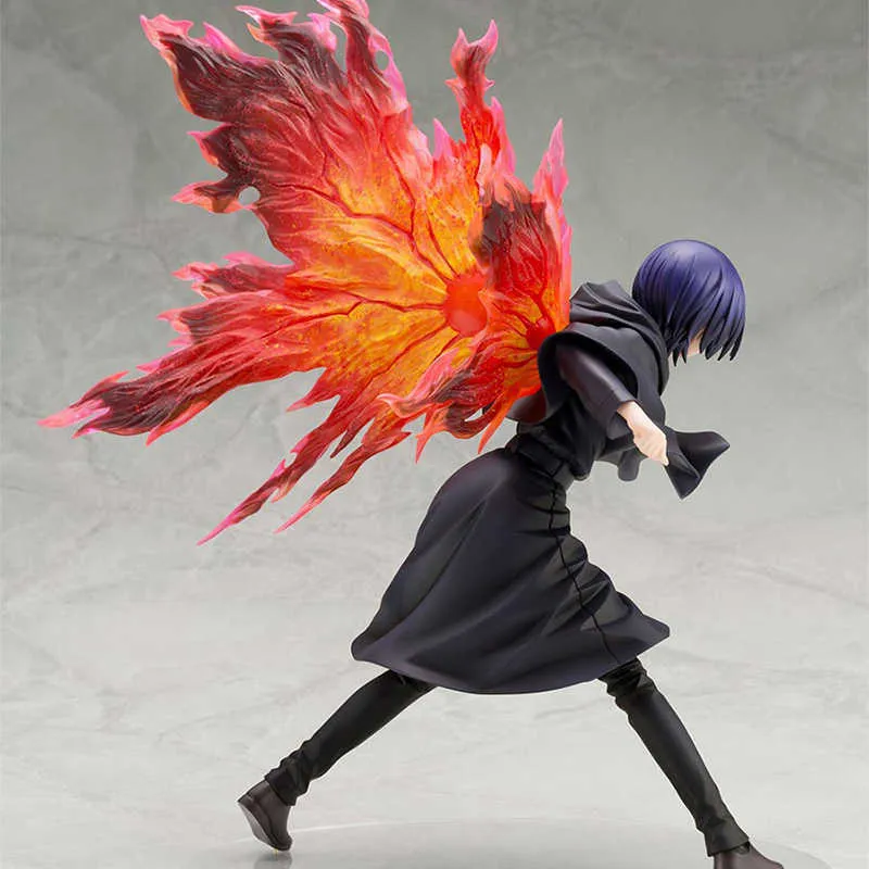 KOTOBUKIYA TOKYO GHOUL ARTFX J TOKA Kirishima Anime Figuras PVC 25cm Ação Figura Figura Modelo de brinquedos Coleção Doll Doll Presente Q0726407291