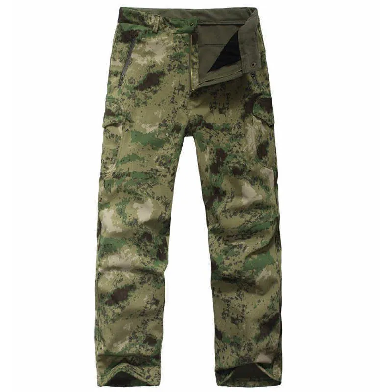 TAD 기어 전술 Softshell 위장 재킷 세트 남자 육군 방수 방수 사냥 의류 카모 군사 Andpants 210811