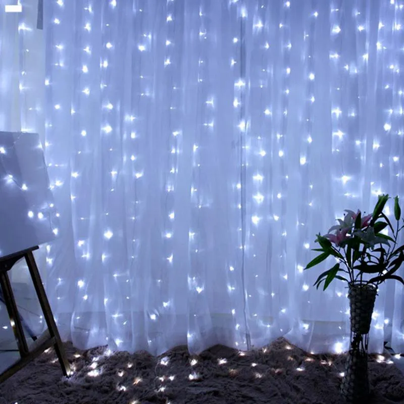 Weihnachtsdekorationen, 3 m, LED-Solar-Lichtvorhang, Girlande, fröhliche Dekoration für Zuhause, Ornamente, Weihnachtsgeschenke, Navidad 2021, Jahr 2022194U