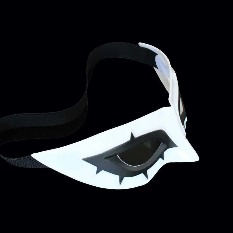 Persona 5 Hero Arsene Joker Cosplay Mask ABS Eye Tap Mask Kurusu Akatsuki Cosplay Prop Role Play Mask Halloween Accessory L230704