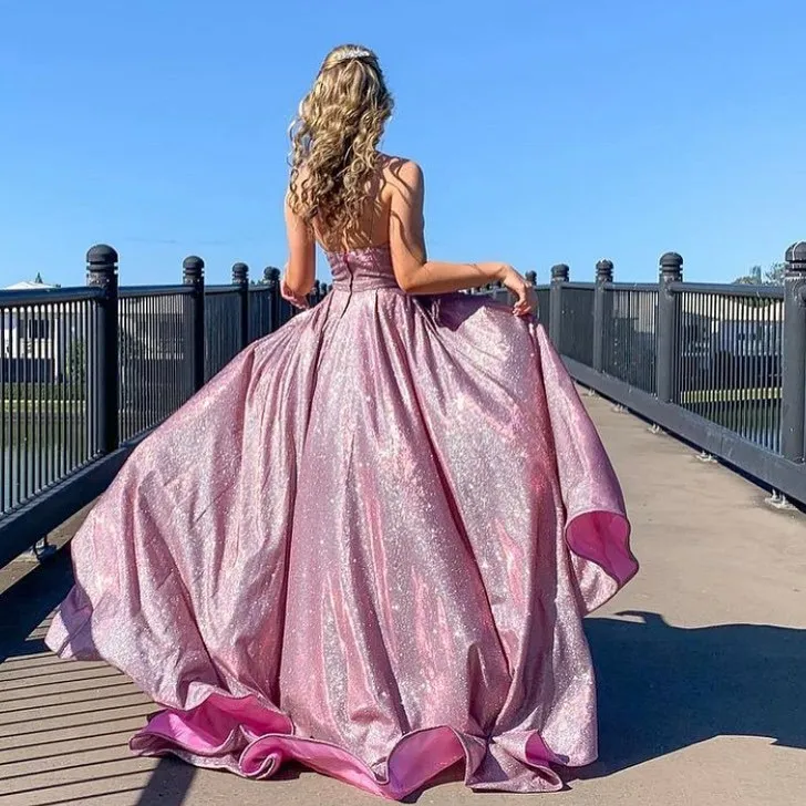 Women Dress Sleeveless V-neck Plus Size Prom Dresses Pink Vintage Sexy Long Summer Bohemian For 210513