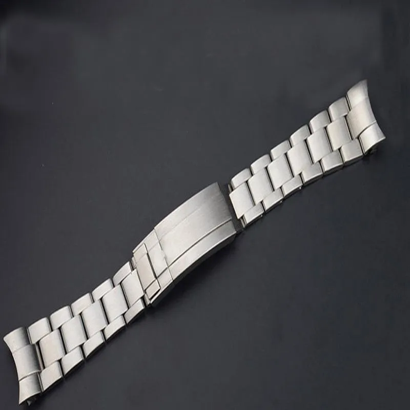Horloge Accessoires Armband VOOR Zwart Groen Water Ghost GMT SUB Band Massief Stalen Fijnafstemming Gesp 20 21 MM Bands303p