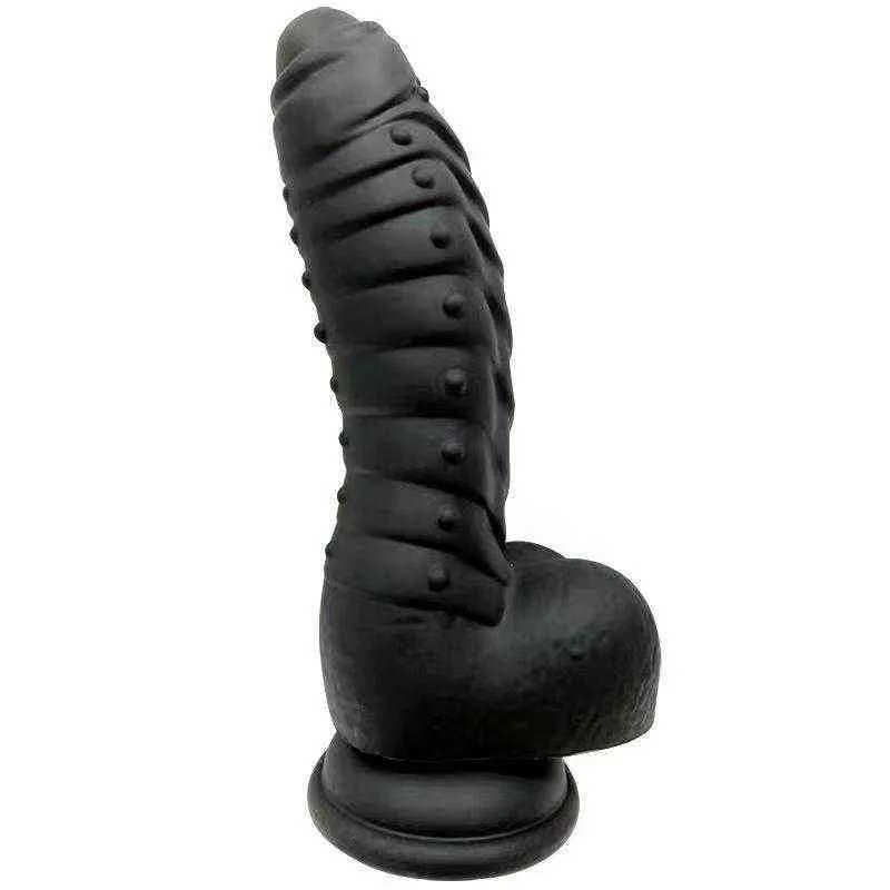 Nxy dildos anal leksaker silikonformad simulering penis kvinnlig pistol maskin masturbator mjuk dildo sex produkter 0225