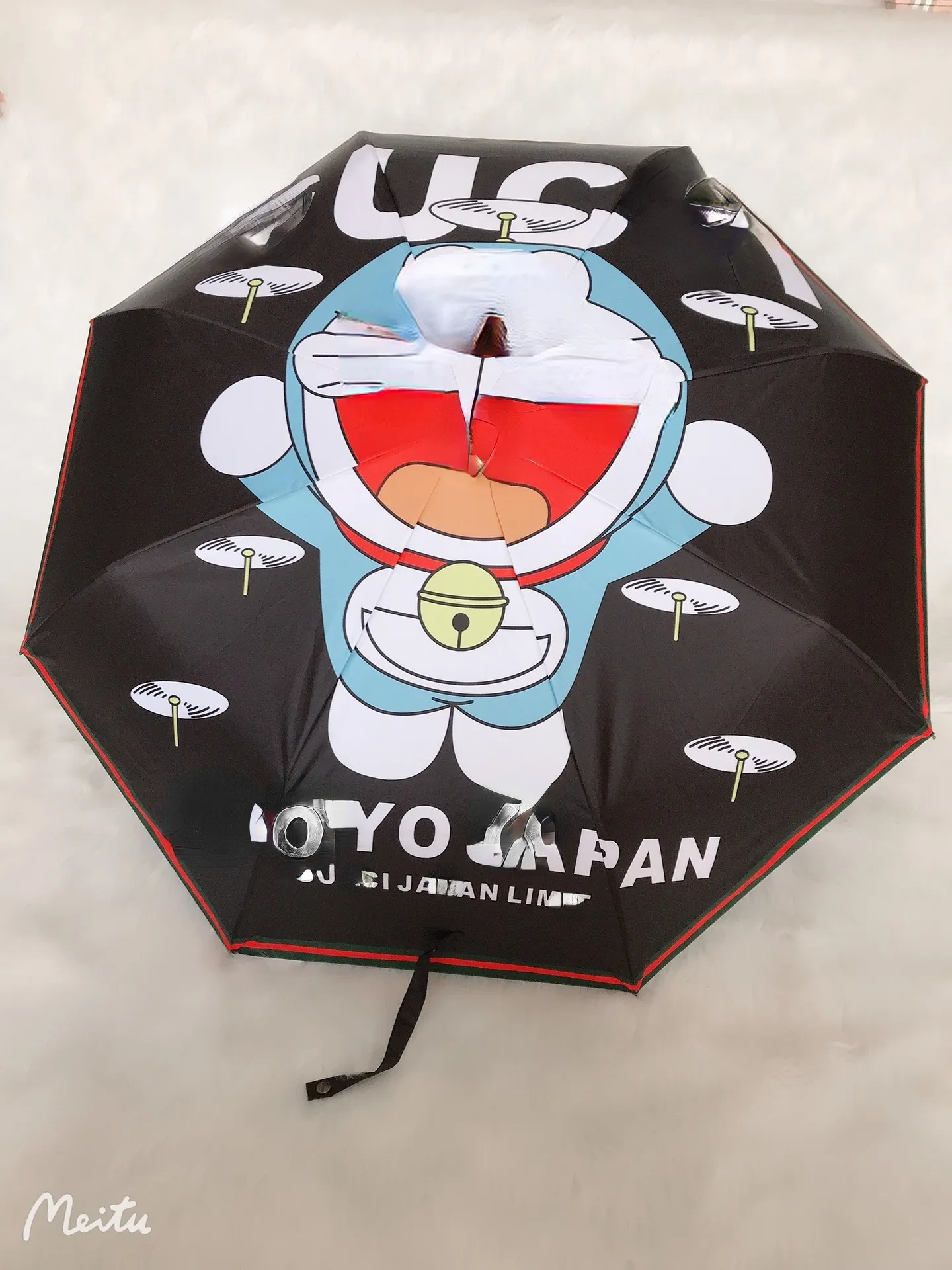 Mode hipster cartoon paraplu's hipster automatische vouwen luxe parasols topkwaliteit outdoor reizen designer multifunctionele parasols