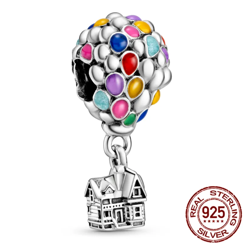 2022 100% 925 SERLING PRATA PRIMEIRA LUTO CARTO CARMO DE ELEPHANTE CHARM FIT PULHELAÇÃO 925 JOENCIDAS6737317