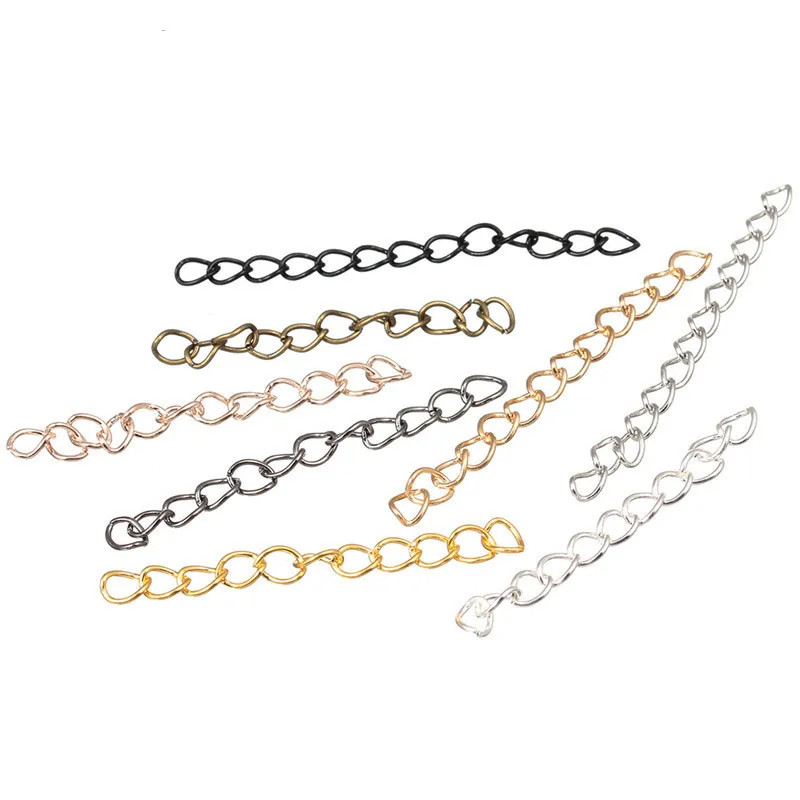 100pcs-pack-50x3mm-Silver-Color-Metal-Bulk-Tail-Chains-Extended-Extension-Chain-for-Bracelets-Necklace-DIY (1)
