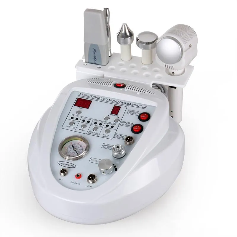 Multifunktionell sk￶nhetsutrustning 5 I 1 Multifunktion Facial Dermabrasion Equip Skin Scrubber Ultrasonic Microdermabrasion Diamond Peeling Beauty Instrumenten