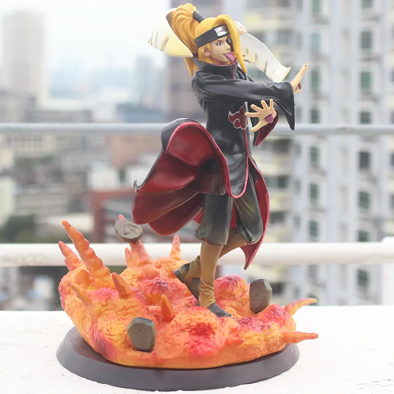 Anime Akatsukie Gk Statue Figurine Deidara Pvc Collection Modèle Figure Jouets 26 cm X0526