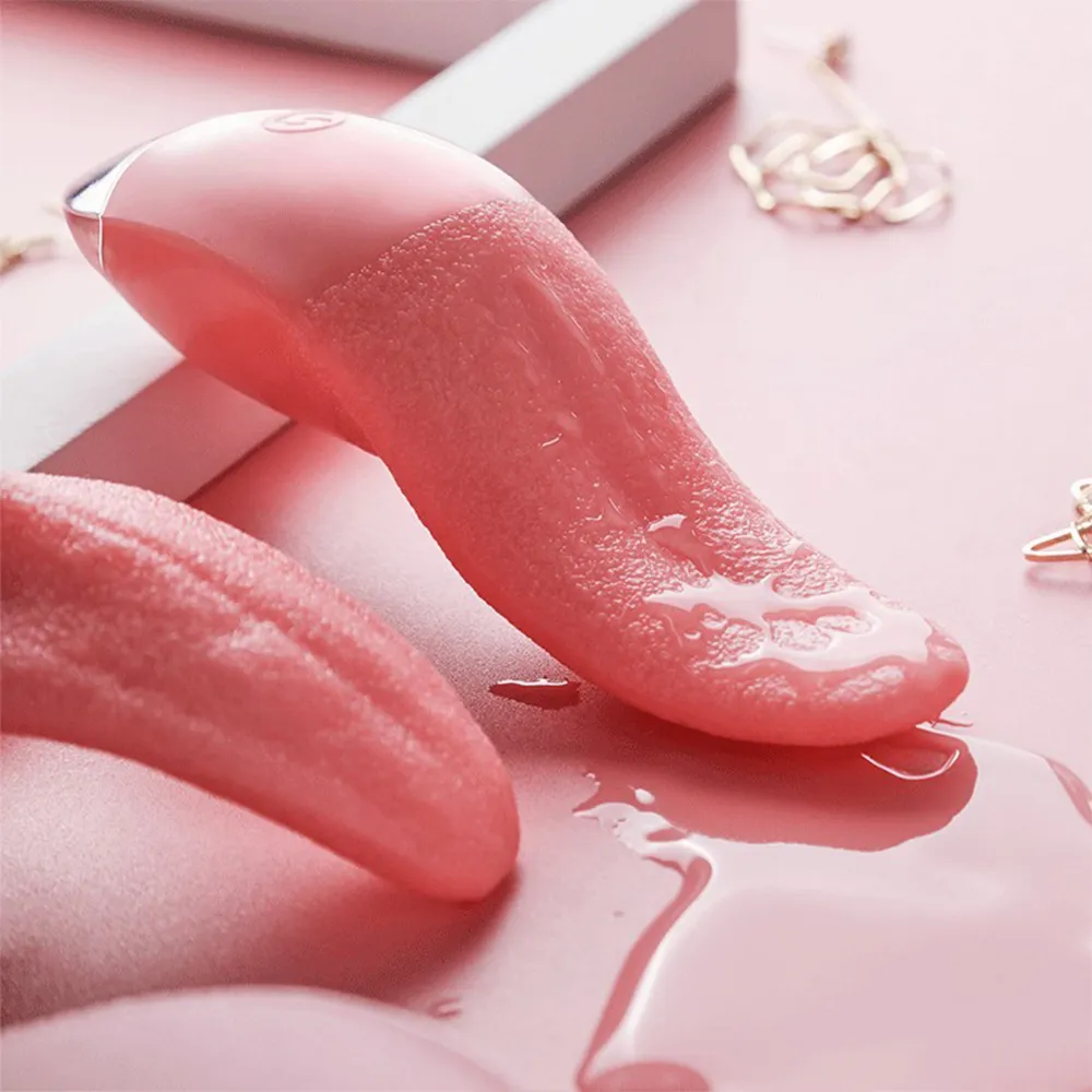 Stimulateur de clitoris G-Spot dames langue léchant vibrateur USB Rechargeable pour femmes et couples Mini jouets sexy masturbateur féminin