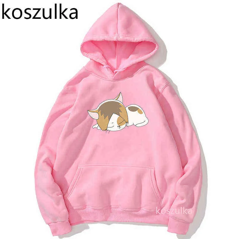 Kenma Kozume från Nekoma Hoody Men Anime Cartoon Fashion Pullovers Hoodie Streetwear Harajuku Man Långärmad Sweatshirt H1206