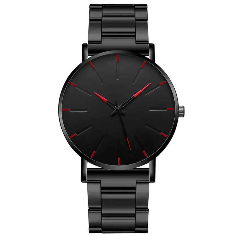 Männer Uhren 2022 Luxus Männlichen Elegante Ultra Dünne Business Edelstahl Mesh Quarz Relogio Masculino Heiße Verkäufe