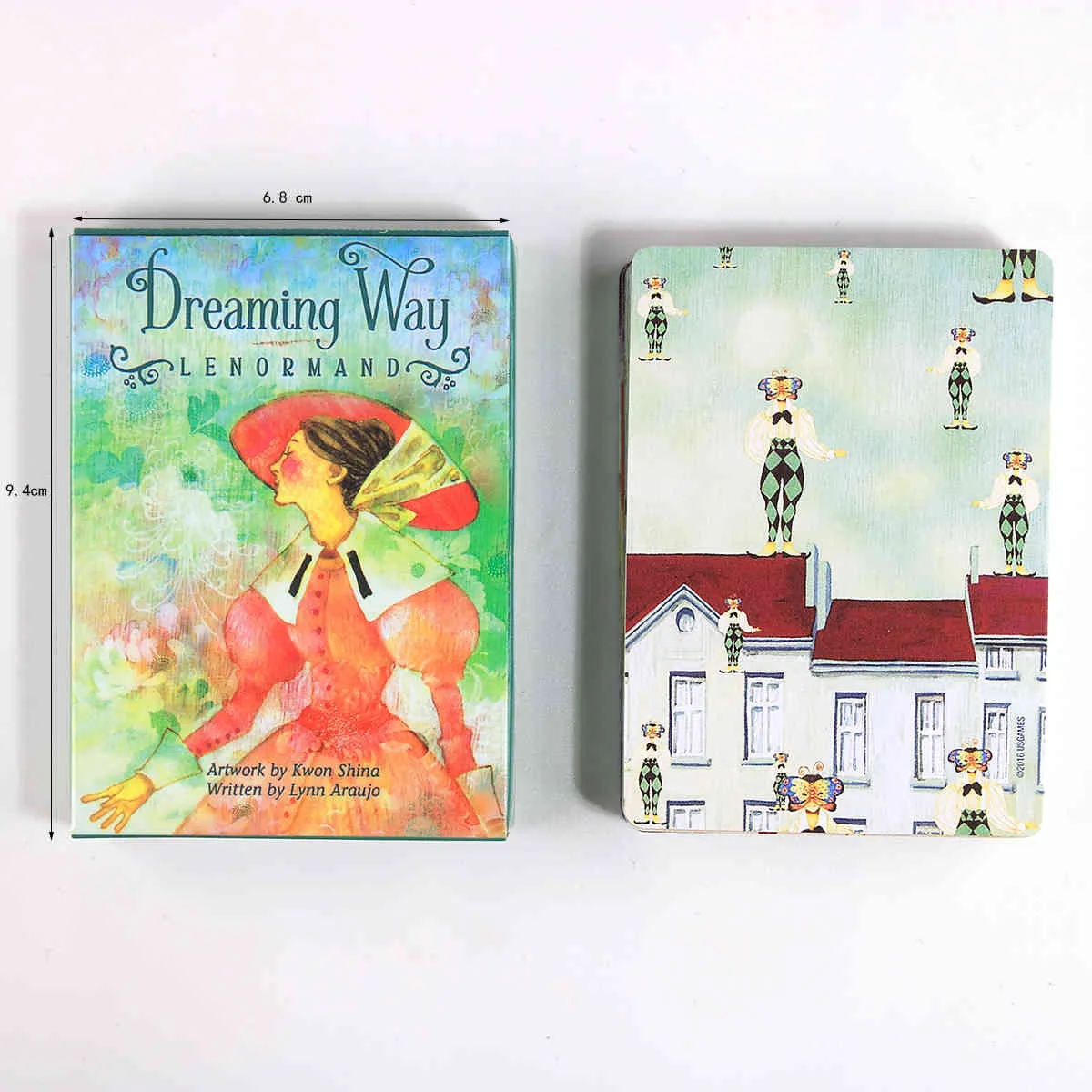 Dreaming Way Lenormand oracles Deck Guidebook Card Table Game Magical Fate Divination Board Magick of You Pixie Angel saleBQ43
