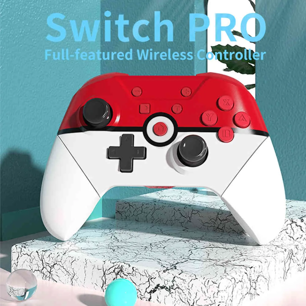 Il controller NS Lite Wireless Gamepad Nintend Switch Pro dispone di joystick di gioco 3D a doppio motore NFC Turbo a 6 assi