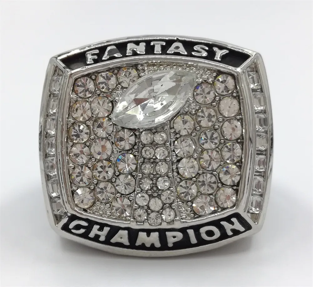 Отличное качество 2021, кольцо чемпионата фэнтези-футбольной лиги, фанатское кольцо для мужчин и женщин, подарочное кольцо, размер 8-13203x