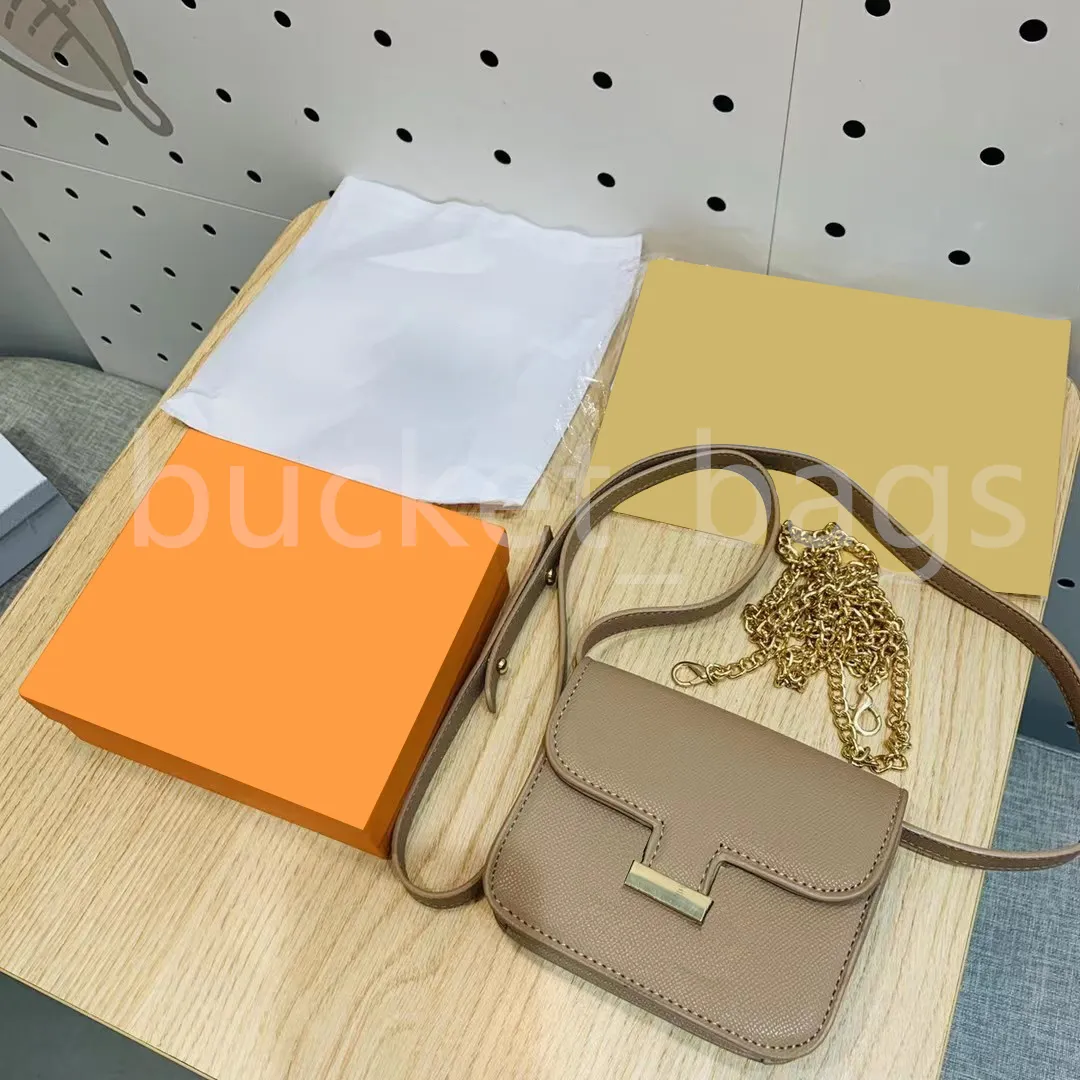 2021 Nya lyxdesigners Fashion Lady Letter Plain Chains täcker plånbok handväskor tråd axelväska tote crossbody koppling väskor korthållare mynt pursar nyckel plånböcker