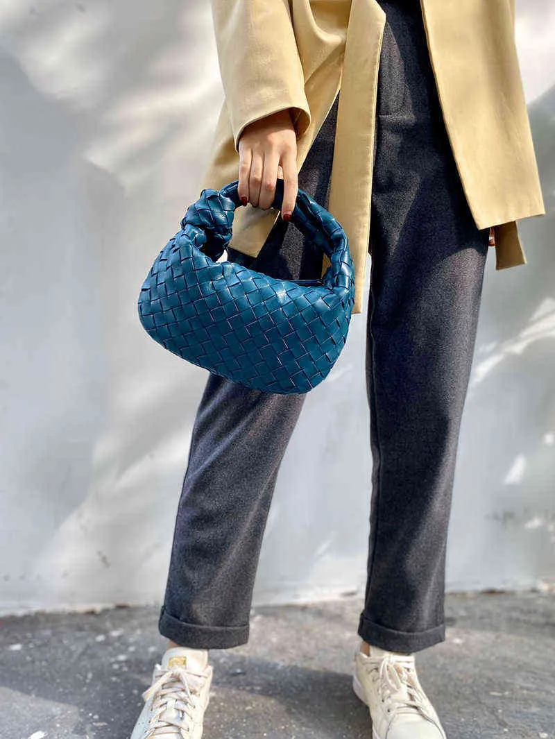 Einkaufstaschen Donna in Luxusmarken Damen Classic Caviar Handgefertigt aus echtem Leder gewebt Modehandtaschen Reißverschluss Geldbörse Llutchbag 220303