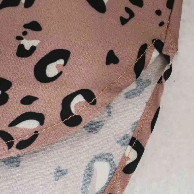 Spring Women Leopard Print Long Sleeve Blouse Female Turndown Collar Shirt Casual Lady Loose Tops Blusas S8358 210430