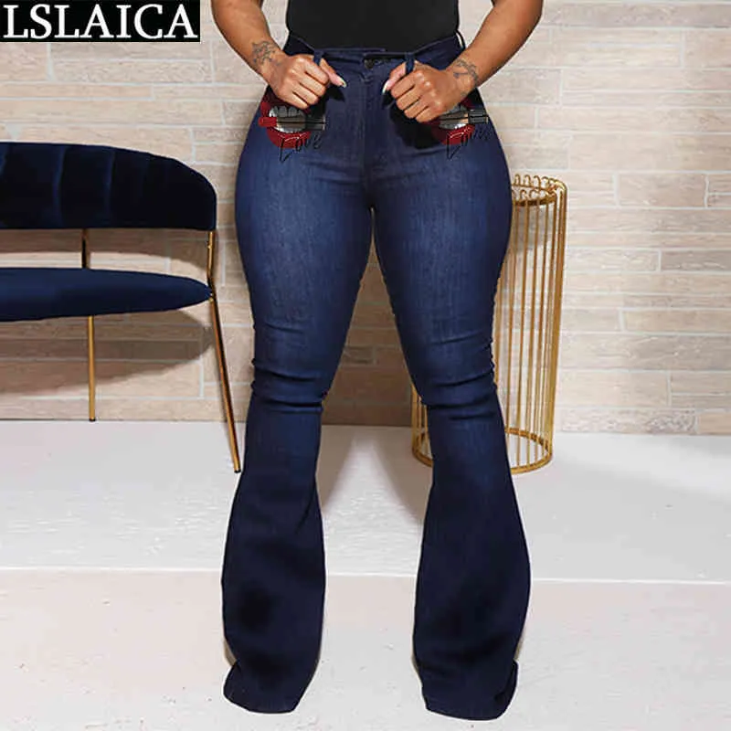 Outono Denim Mulher Calças Moda Calças de Jeans Straight para Mulheres Padrão Bolso Zipper Novidade Casual Calças Streetwear 210520