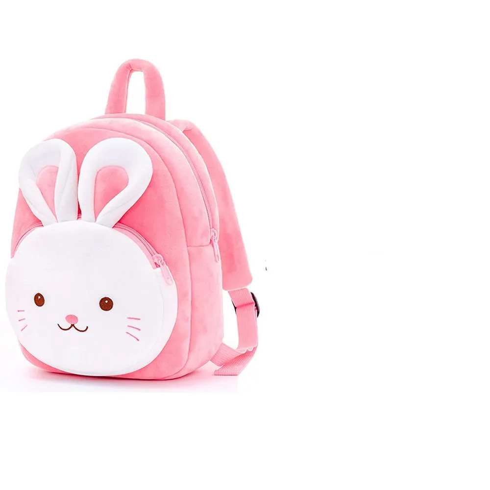 Baby Luxurys Bagskorean sac à dos Sac en peluche Bunny Picture Animal Soft6235432