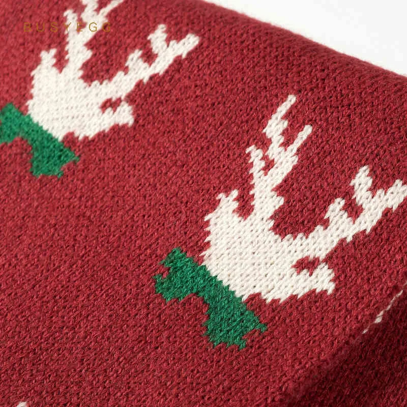 Rouge mignon belle hiver enfant écharpe garçons et filles tricot cerf épais chaud étroit petites écharpes de haute qualité cadeaux de Noël pour enfant