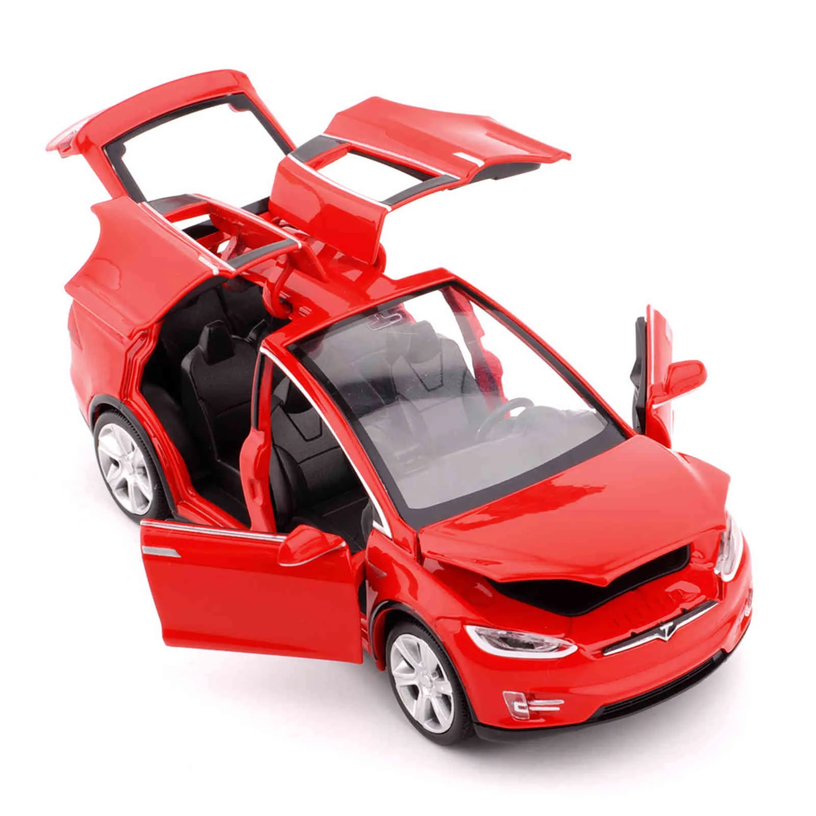 Tesla Xtype alloy children039s car diecasting toy car 132 delivery Christmas gifts1486007